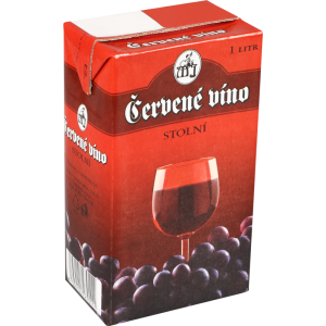 Víno TP 1l červené (214025.30)