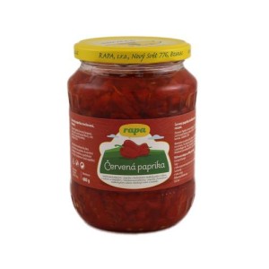 Paprika červená řezaná 720ml (231142.15)