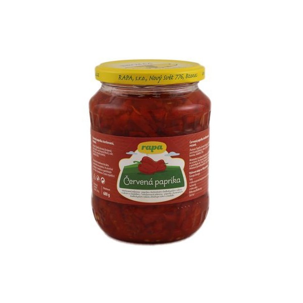 Paprika červená řezaná 660g (231142.15)
