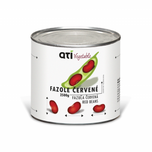 Fazole červená 2500g SN (232240.16)