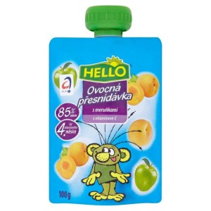 HELLO přesnídávka sáček 100g meruňka (233304.17)