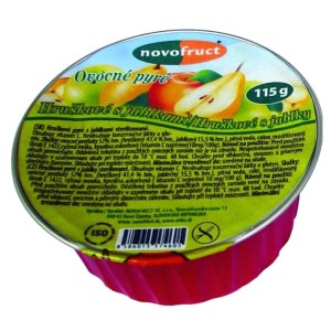 Ovocné pyré jablko + hruška 115g (233310.17)