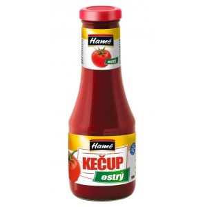 Kečup ostrý 500g HAMÉ (250144.22)