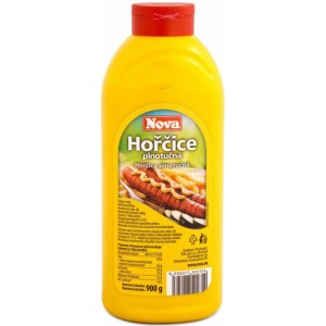 Hořčice plnotučná 900ml láhev (250210.22)