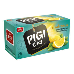 Čaj JEMČA černý Pigi s citrónem 37,5g (280326.26)