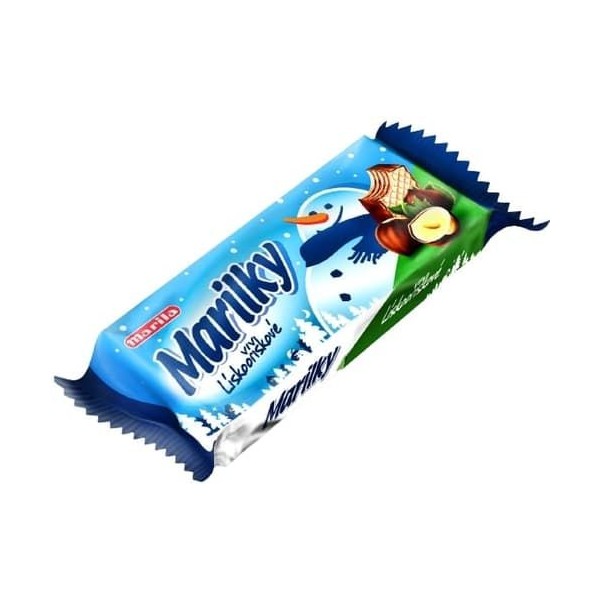 Marilka Sněhulák oříšková 36g (210385.28)