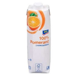 Džus 1l pomeranč 100% ARO (211501.29)