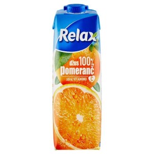 Džus 1l RELAX pomeranč 100% (211542.29)