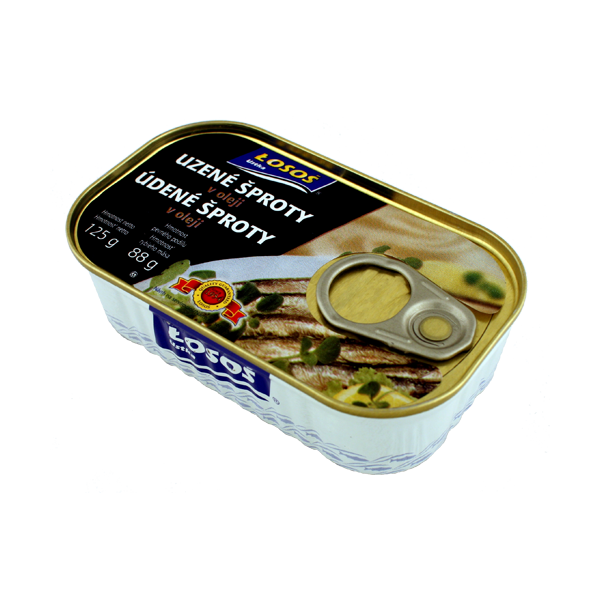 Šproty uzené 110g v oleji (215580.33)