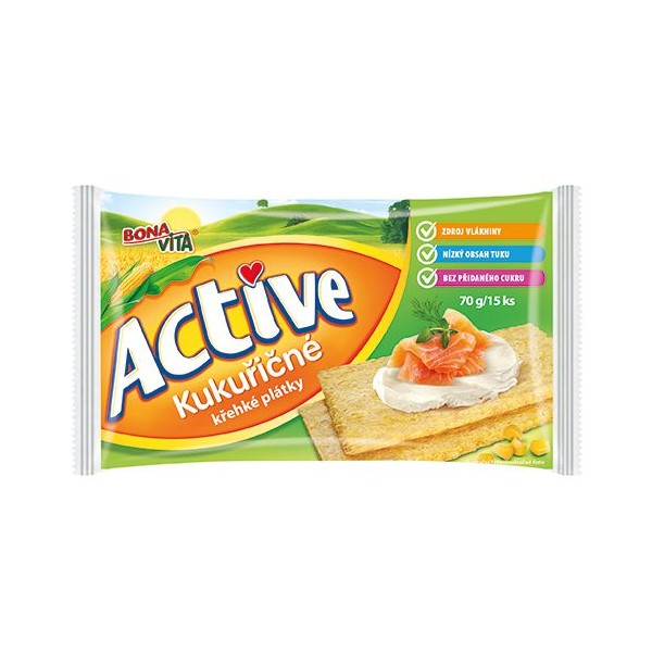 Křehké plátky 70g kukuřičné (216004.34)
