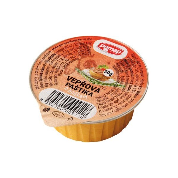 Paštika vepřová paštika s bůčkem 50g (215052.33)