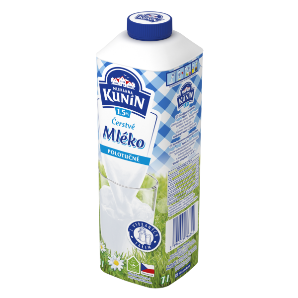 Čerstvé mléko polotučné