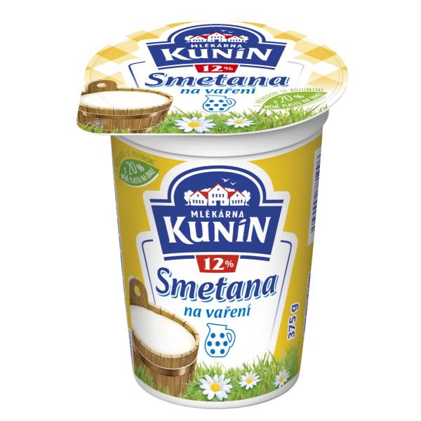 Smetana na vaření 12%