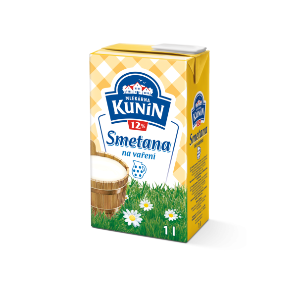 Smetana na vaření 12%