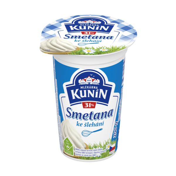 Smetana ke šlehání 31%