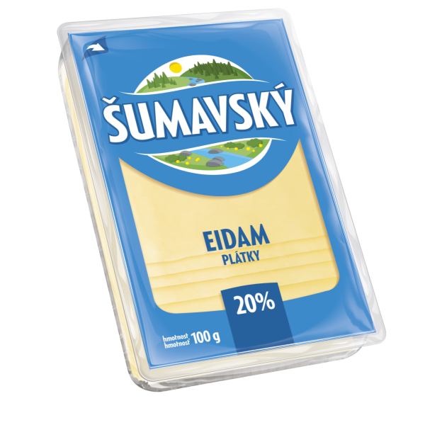 Eidam 20 % plátky