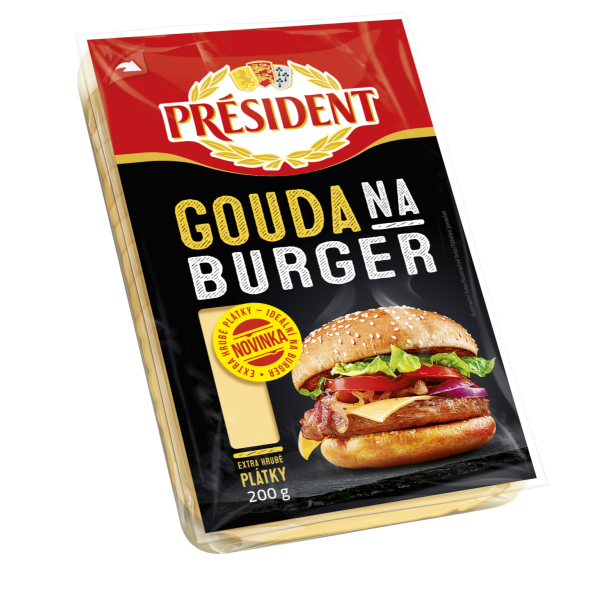 Gouda plátky na burger