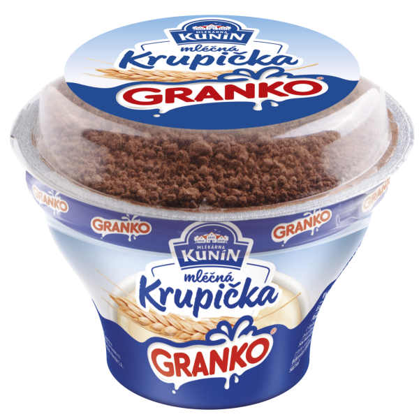 Mléčná krupice s Grankem