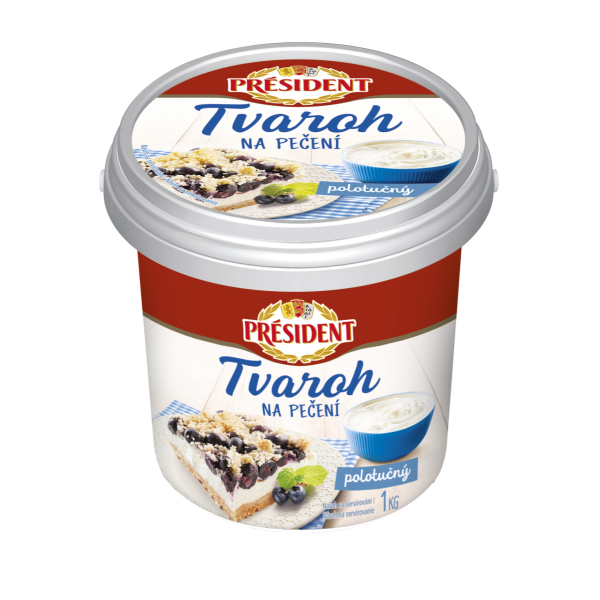 Tvaroh na pečení polotučný