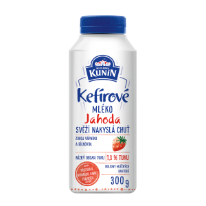 Kefírové mléko 300g jahoda (121903.02)