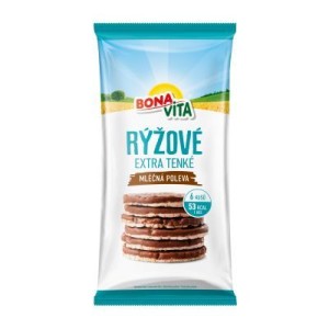 Puf.rýžový chlebíček s mléčnou polevou 70g (216031.34)