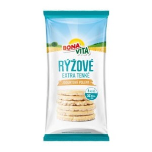 Puf.rýžový chlebíček s jogurtovou polevou 70g (216032.34)