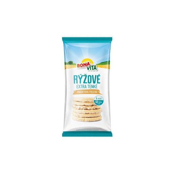 Puf.rýžový chlebíček s jogurtovou polevou 70g (216032.34)
