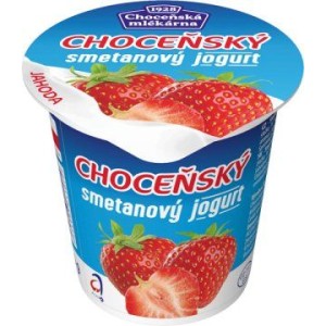 Jogurt Choc. smet. 150g jahoda (121100.02)