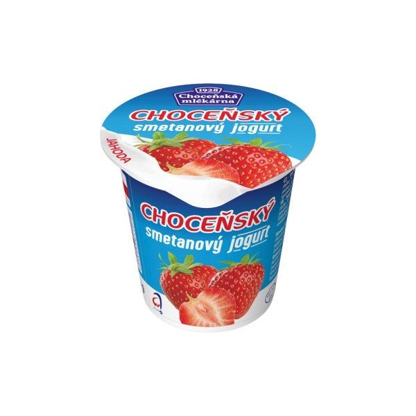 Jogurt Choc. smet. 150g jahoda (121100.02)