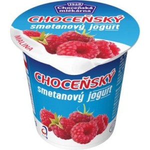Jogurt Choc. smet. 150g malina (121103.02)