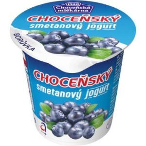 Jogurt Choc. smet. 150g borůvka (121108.02)