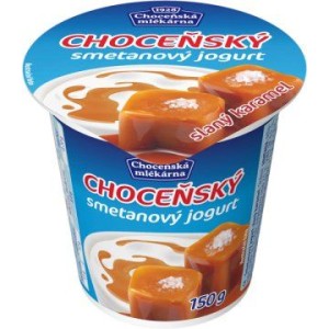 Jogurt Choc. smet. 150g slaný karamel (121113.02)