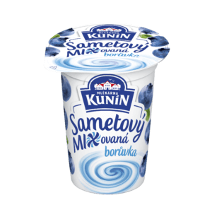 Jogurt Kunín 150g sametový borůvka (121153.02)