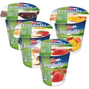 Jogurt Jogobella 150g bez cukru MIX (121182.02)