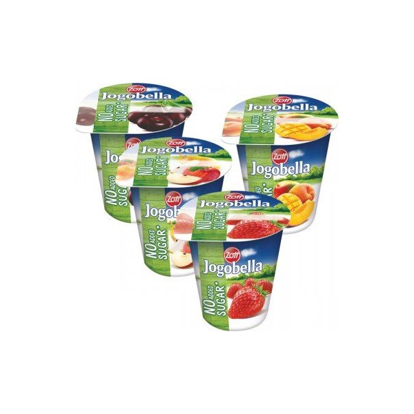 Jogurt Jogobella 150g bez cukru MIX (121182.02)