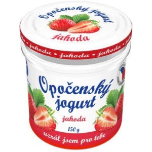 Jogurt Opočenský 150g sklo (121252.02)