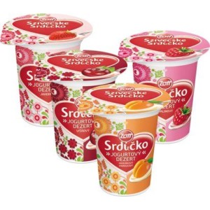 Jogurt Srdíčko 125g mix (121274.02)