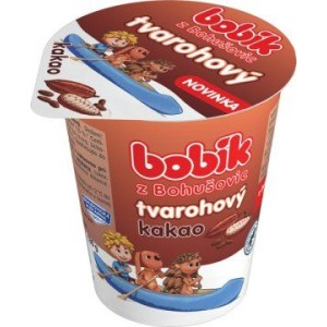 Bobík tvarohový 130g čokoládový (121321.02)