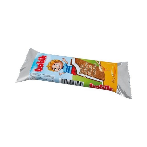 Bobík snack 28g med (121600.02)