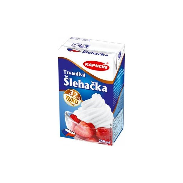 Smetana 250ml 32% ke šlehání trvanlivá (123117.04)