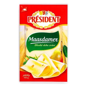 Maasdemar plátky 100g Président (124145.05)