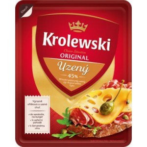 Sýr Krolewski uzené plátky 100g (124152.05)