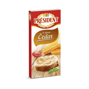 Sýr tavený 150g Président čedar (124504.05)