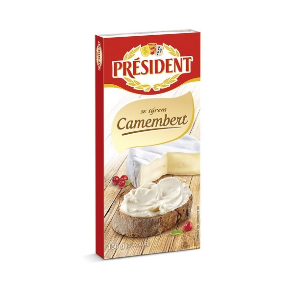 Sýr tavený 150g Président camembert (124507.05)
