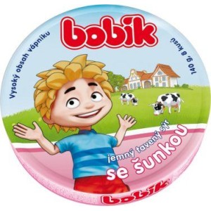 Sýr tavený 140g BOBÍK šunka (124552.05)