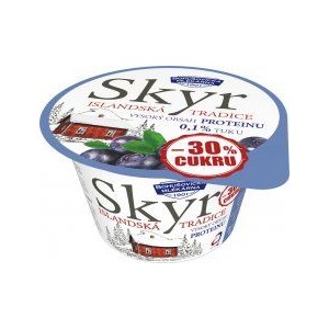 Jogurt 130g SKYR borůvka (121141.02)
