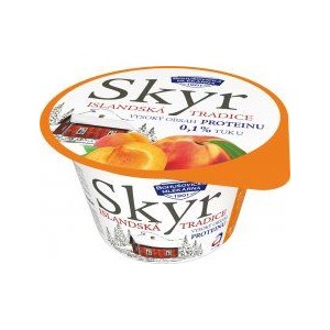 Jogurt 130g SKYR broskev-meruňka (121142.02)