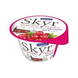 Jogurt 130g SKYR brusinka (121143.02)