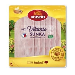 Šunka Viktorie  92% masa 100g KRÁSNO (130702.10)